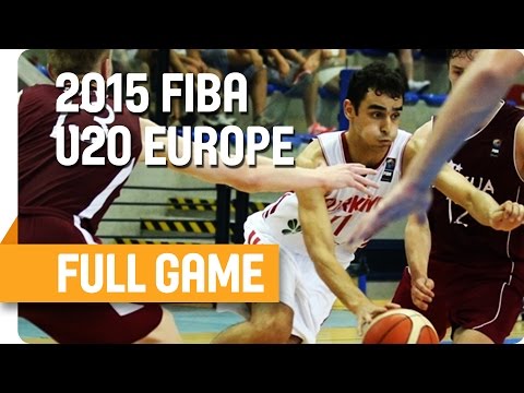 Turkey v Latvia - Quarter Final Full Game - U20 European Championship Men