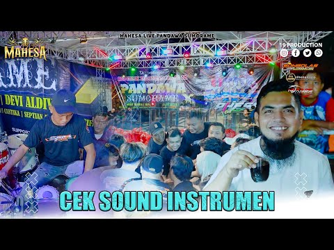 Cek Sound Instrumen Mahesa Music Ft Dhehanpro Audio - Mahesa Music Live Pandawa Sumorame - Sidoarjo