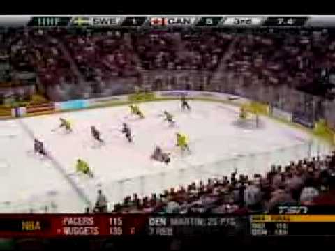 Team Canada wins gold in 2009 World Juniors v Sweden TSN (Jan 06) 002