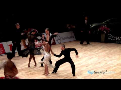 Denys Samson - Yuliya Nikitenko, Austrian Open 2012, WDC AL European Cup, semifinal - chachacha
