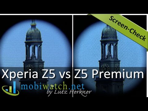 Sony Xperia Z5 Premium with 4K: Do You See the Difference? Screen-Check Video