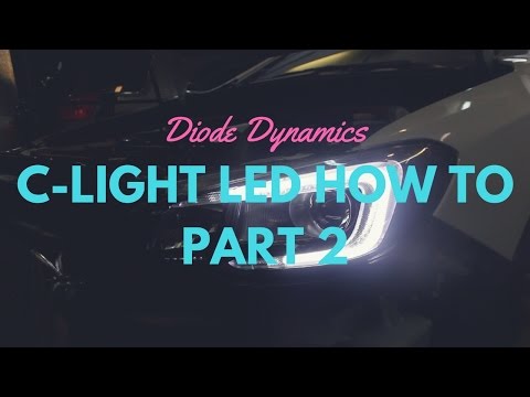 Diode Dynamics C-Light LED's How To Part 2/2 2016 Subaru WRX Limited (LONG)