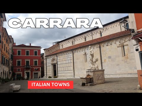 CARRARA the MARBLE town ???? ITALY Toscana (Michelangelo's favorite)