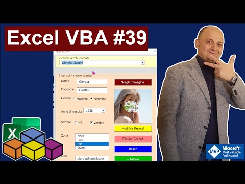 Excel VBA #39 UserForm (3/7) Inserire una immagine con Application.GetOpenFilename