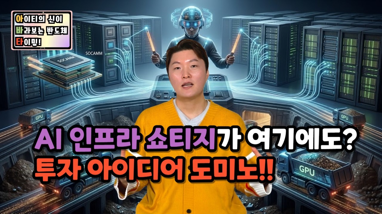[아바타] AI인프라 쇼티지가 여기에도? 투자 아이디어 도미노!!