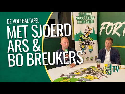 SJOERD ARS & BO BREUKERS in DE VOETBALTAFEL! - Fortuna SC TV
