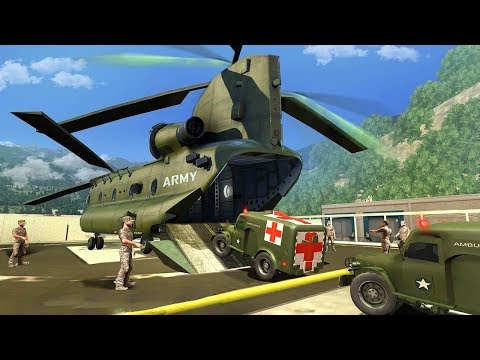 US Army Transporter Rescue Ambulance Driving (by Titan Game Productions) Android Gameplay [HD]