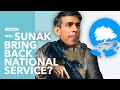 Sunak’s National Service Plan Explained