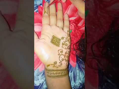 Latest Design Mehndi Unique Floral Design Mehndi tutorial 🌿🌿#foryouofficial #mehndi #hennadesign