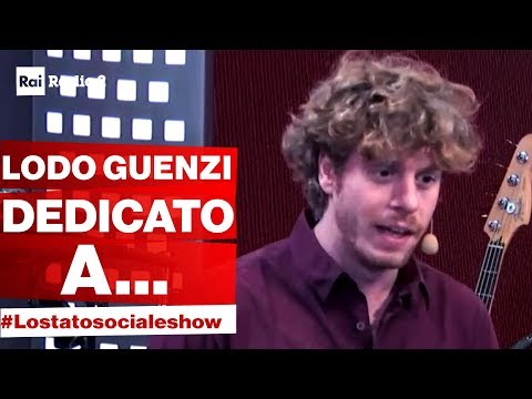 La dedica di Lodo Guenzi nella terza puntata di Lo Stato Sociale Show