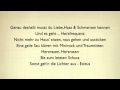 Summer Cem - Herzrasen Lyrics 