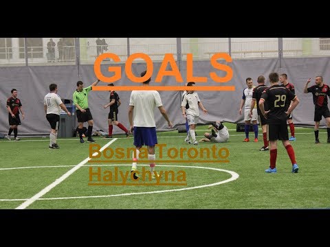 Goals. Indoor Soccer. Bosna Toronto - Halychyna.