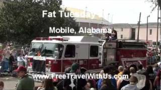 preview picture of video 'Mardi Gras Parade Mobile, Alabama Part 2'