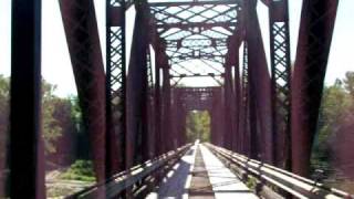 preview picture of video 'Ride across the Wabash Cannonball Bridge'