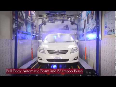 3d smart automatic car washing system
