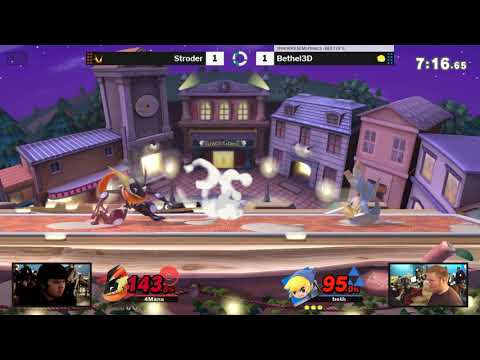 SOS 121 Winners Semi-Finals - Stroder (Ike, Shulk, Mario) vs Bethel3D (Toon Link)
