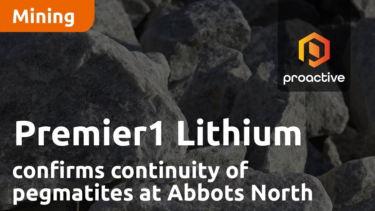 Premier1 Lithium confirms continuity of pegmatites at Abbots North