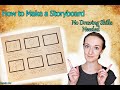 How to Make a Storyboard (even if you can't draw) | Storyboarding for Film & Video | 4 Simple Steps