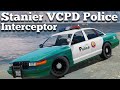 Stanier VCPD Police Interceptor for GTA 5 video 1