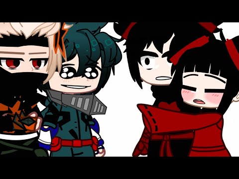 BakuDeku meets Pucca and Garu💖💖✨✨ | BkDk and Garucca💕💕 | •butterfly• |