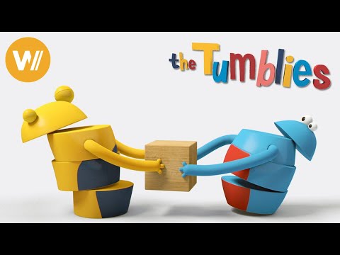 Tumblies - Discovering the world with cartoons: Building, School and Skateboard | Ep. 18