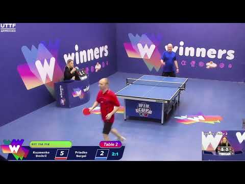WINners CUP table 2  13.12  Kuzmenko Dmitrii - Priadko Sergei  18:00