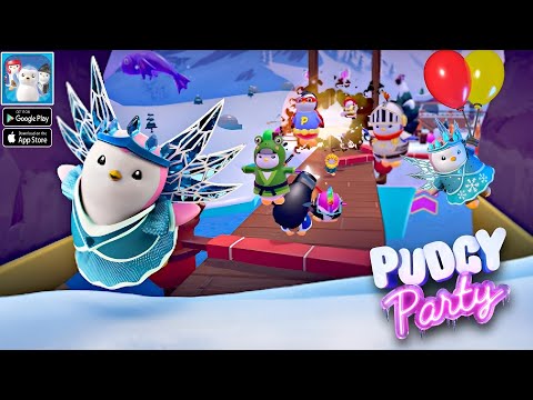 Pudgy Party - Battle Royale Gameplay Walkthrough (iOS, Android) - YouTube