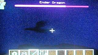 preview picture of video 'How to Build Ender Portal and Fight the Dragon, Minecraft: Xbox 360'