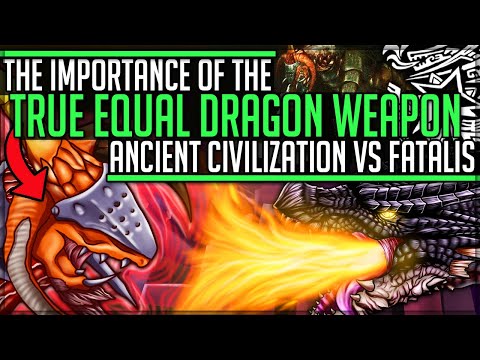 The True Equal Dragon Weapon VS Iceborne Fatalis - Monster Hunter World Iceborne! (Lore/Discussion)