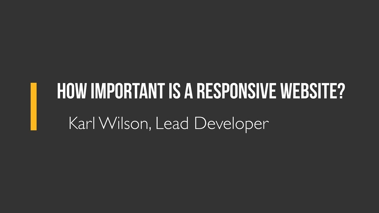 How Important Is A Responsive Website?