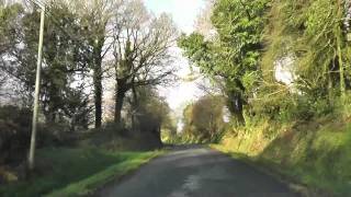 preview picture of video 'Driving On The D20 From La Croix-Tasset To Maël-Pestivien, Brittany, France 29th December 2011'