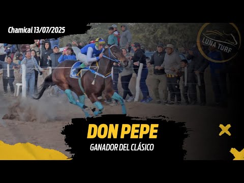 HIP. "EL QUEBRACHAL" CHAMICAL L.R. 13/07/2025 :: DON PEPE, NIÑA PRODIGÍA; JUPITER