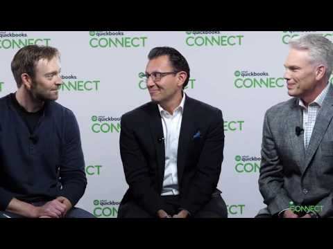Alex Chriss, Sasan Goodarzi & Brad Smith live from QuickBooks Connect San Jose 2018
