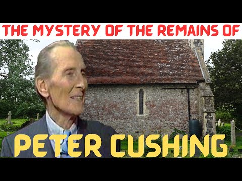 Peter Cushing famous graves celebrity graves