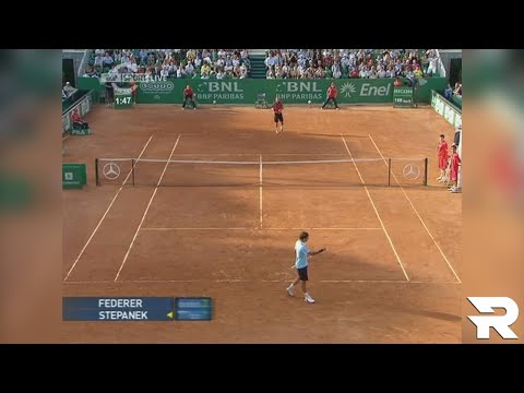 Roger Federer's 36 Shot Rally You've Never Seen Before!