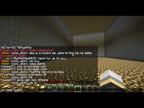 Minecraft server 1.část