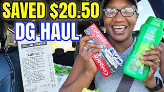 Dollar General $20.50 Savings: Step-by-Step Haul!