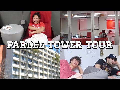 PARDEE TOWER room and building tour (USC)