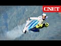 Watch World S First Electric Wingsuit Flight