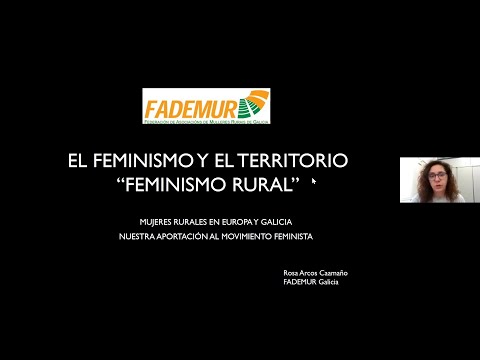 Vídeo: Feminismo e territorio rural en Galicia