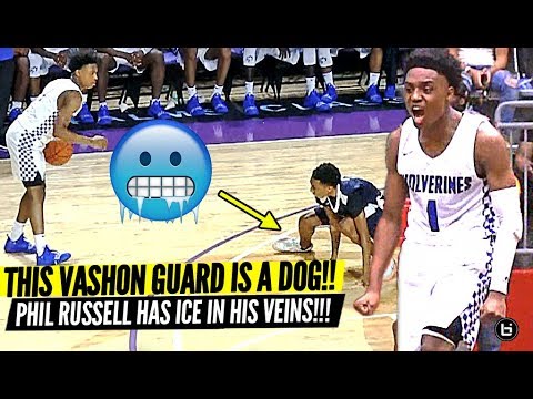 VASHON'S PG CAN SHOOT THE LIGHTS OUT! PHIL RUSSELL SEASON HIGHLIGHTS!