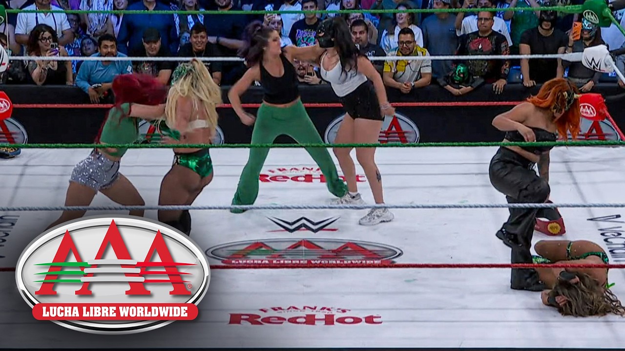 Lola Vice, Bayley and La Catalina repel Las Tóxicas attack: Lucha Libre AAA highlights