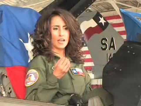 Laura Bryna takes flight in an F-16!