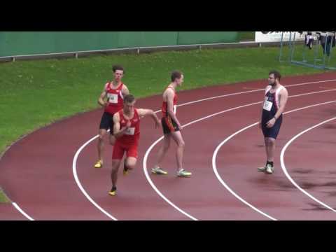 TSV Wasserburg 45,81s 4x100m Staffel Männer 1.Platz Oberbayrische am 11.6.2016 in Freising