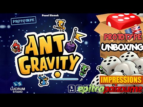 ANTgravity - Prototype Unboxing & Impressions (EN) by Epitrapaizoume