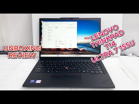 Lenovo ThinkPad T14 ULTRA 7 155U Unboxing & Review | 21ML000AGR | Lenovo ThinkPad T14 Gen 5