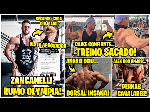 ZANCANELLI VISTO APROVADO E CONDICAO ABSURDA! CAIKE CONFIANTE TREINA SACADO! DEIU DORSAL GIGANTE! E+