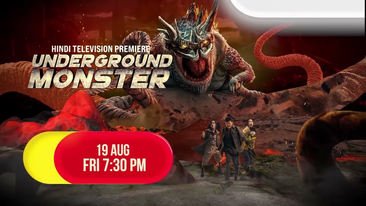 Underground Monster | Hindi Television Premiere | 19th Aug 7:30 PM