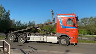شاحنة ذات الخطاف DAF XF 460 6 x 2 Handgeschakeld Haakarm | صورة 4 - Autoline
