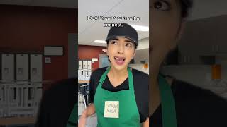 PTO = prepare the others. #work #barista #coffee #working #shorts #funny #skit #veronica #job
